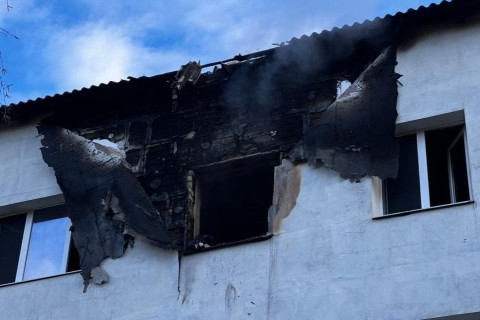 В Хмельницкой области произошел крупный пожар в квартире: есть жертвы