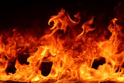 В Днепропетровской области в результате пожара заживо сгорел мужчина