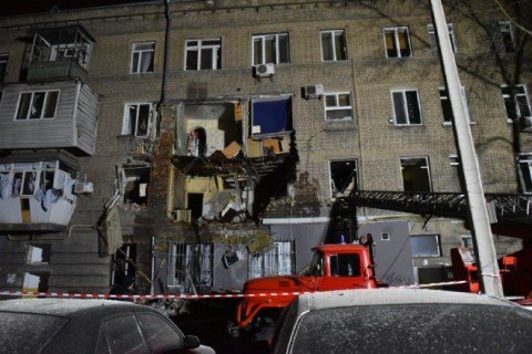 Часть дома обрушилась: в Запорожье произошел взрыв в четырехэтажном жилом доме